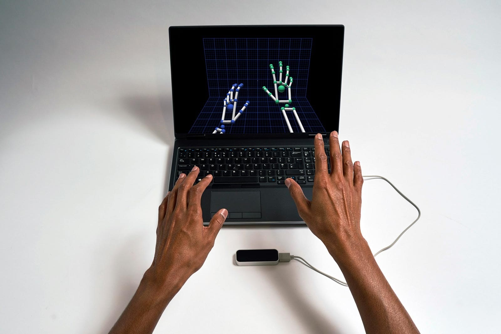 Controllo a gesti del modello 3D sul viewer